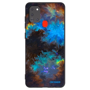 Picasee fekete szilikon tok az alábbi mobiltelefonokra Samsung Galaxy A21s - Space