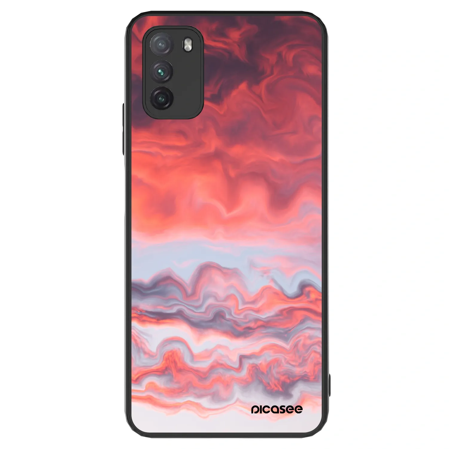 Picasee ULTIMATE CASE Xiaomi Poco M3 - készülékre - Sunset