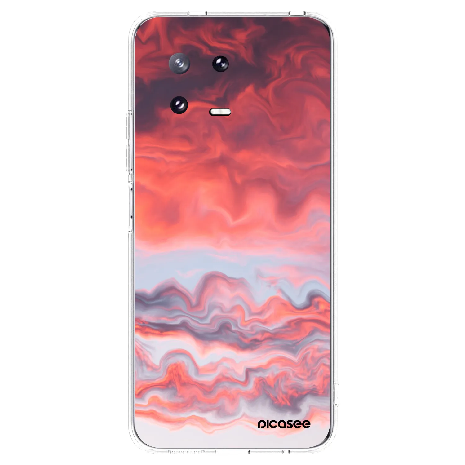 Picasee átlátszó szilikon tok az alábbi mobiltelefonokra Xiaomi 13 Pro - Sunset
