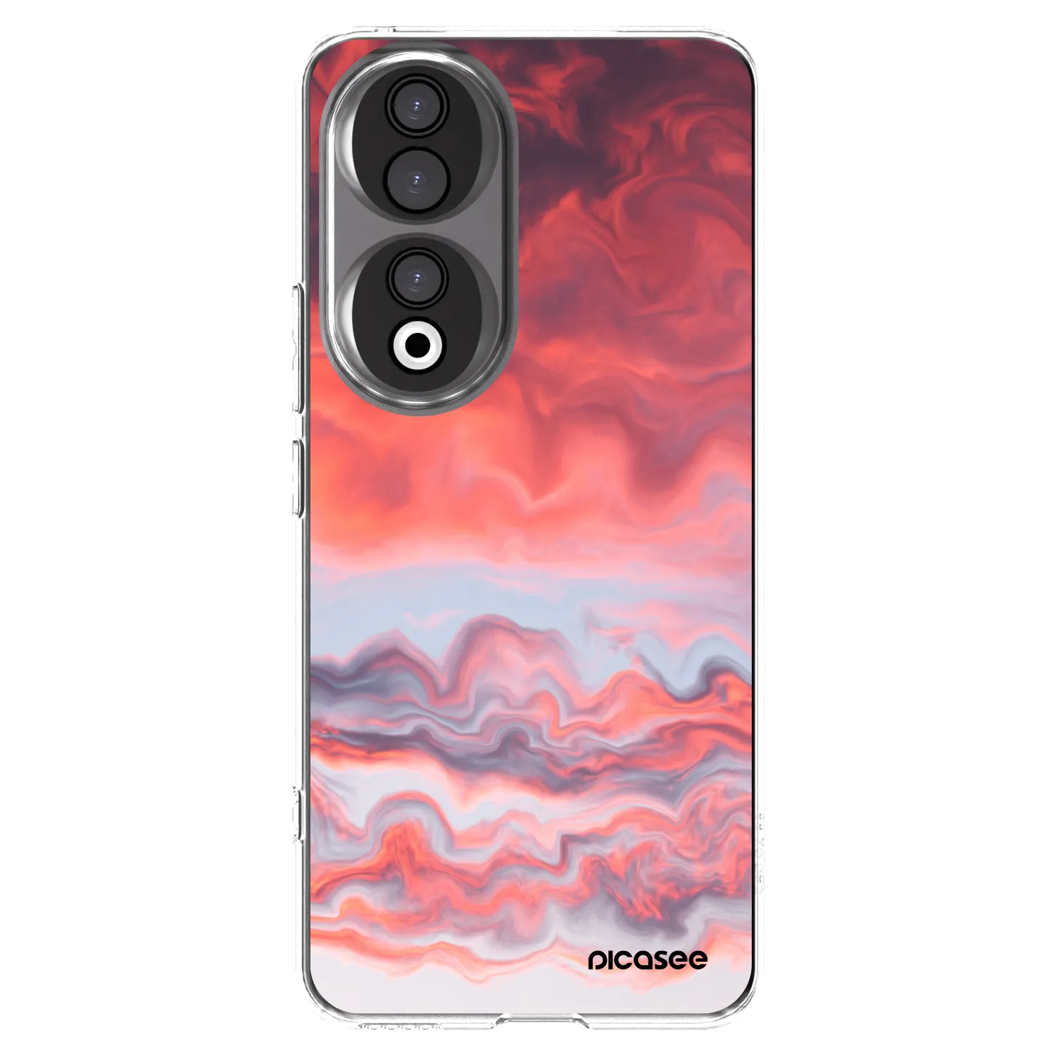 Picasee átlátszó szilikon tok az alábbi mobiltelefonokra Honor 90 5G - Sunset