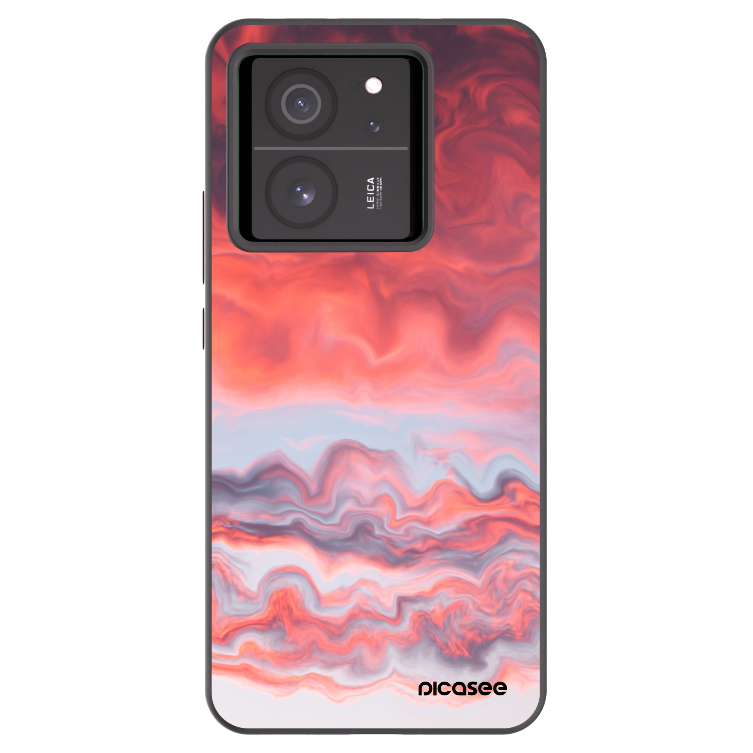 Picasee fekete szilikon tok az alábbi mobiltelefonokra Xiaomi 13T - Sunset