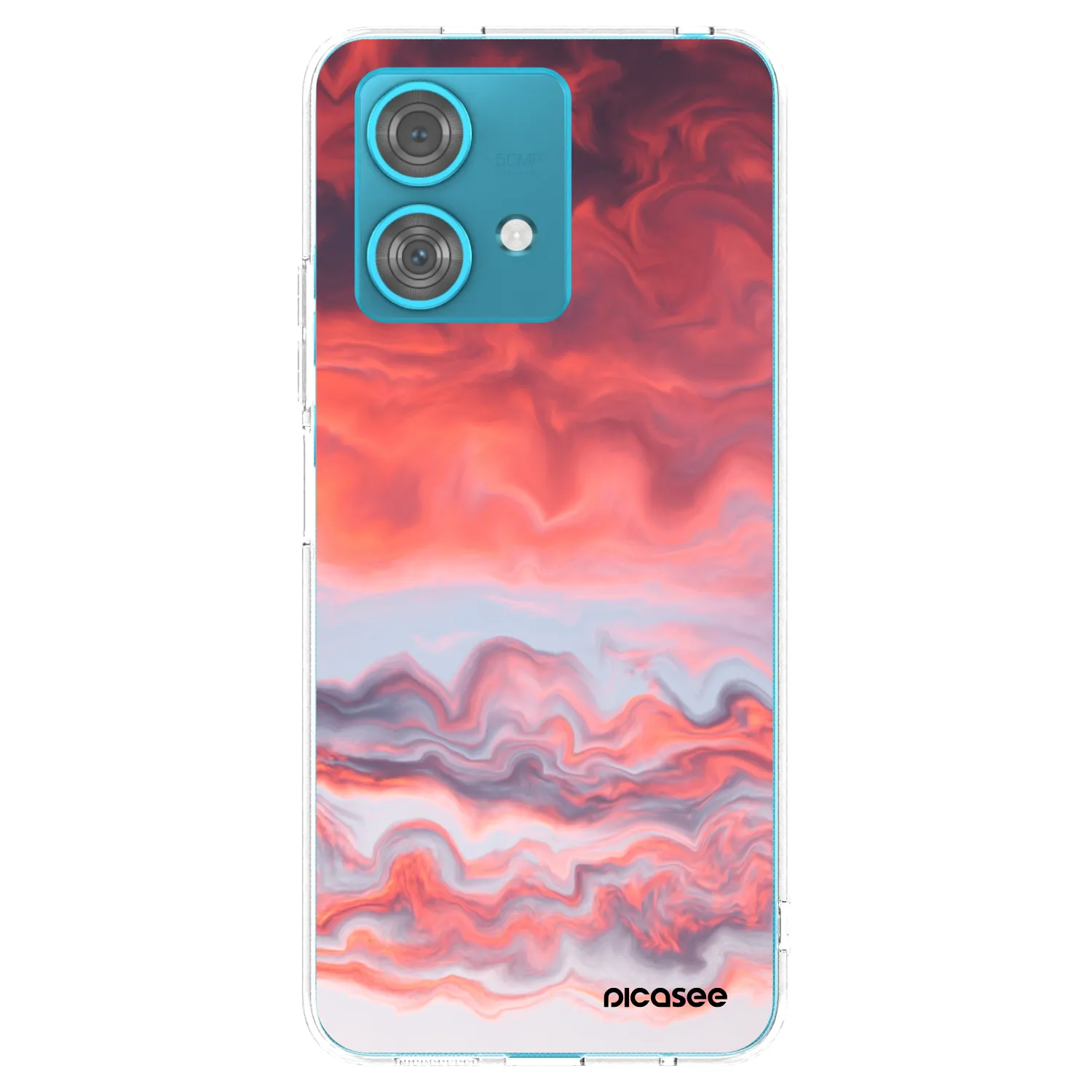 Picasee átlátszó szilikon tok az alábbi mobiltelefonokra Motorola Edge 40 Neo - Sunset