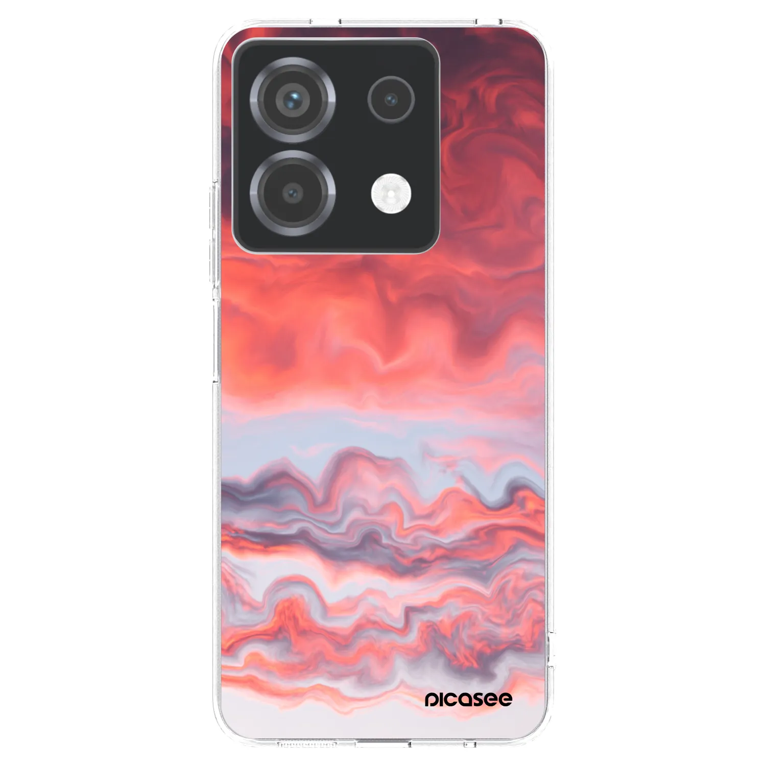 Picasee átlátszó szilikon tok az alábbi mobiltelefonokra Xiaomi Poco X6 - Sunset
