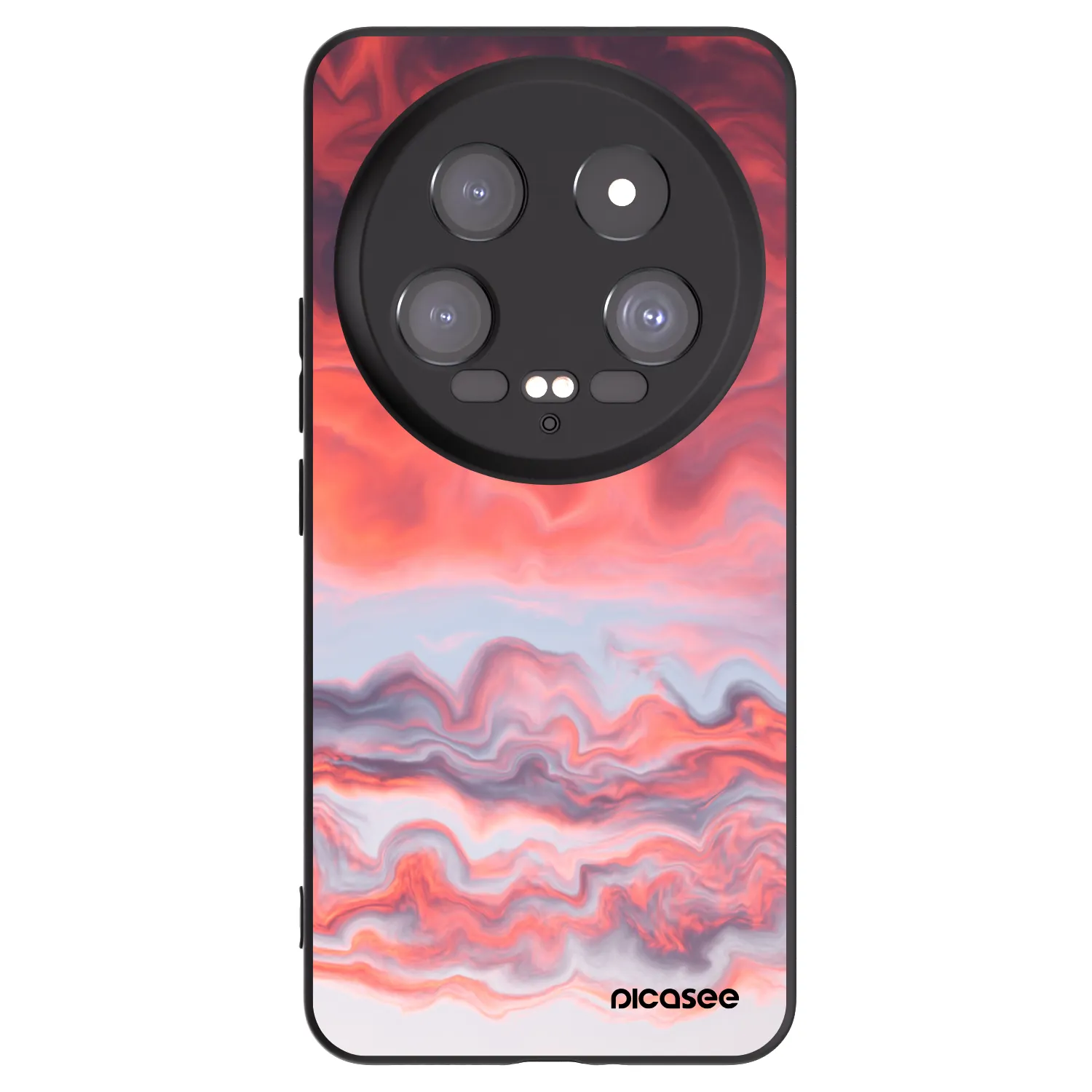 Picasee fekete szilikon tok az alábbi mobiltelefonokra Xiaomi 14 Ultra - Sunset