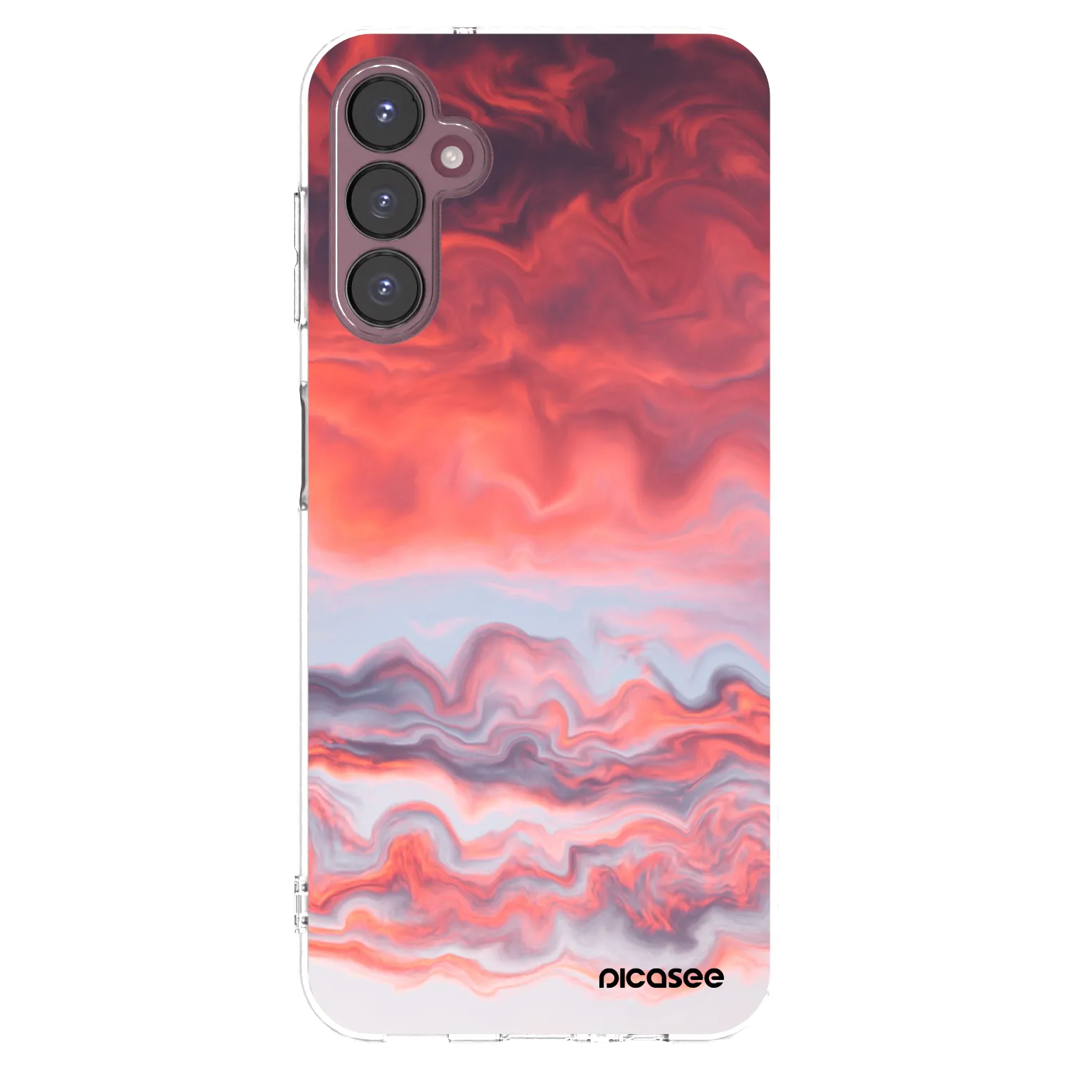 Picasee átlátszó szilikon tok az alábbi mobiltelefonokra Samsung Galaxy A05s A057G - Sunset