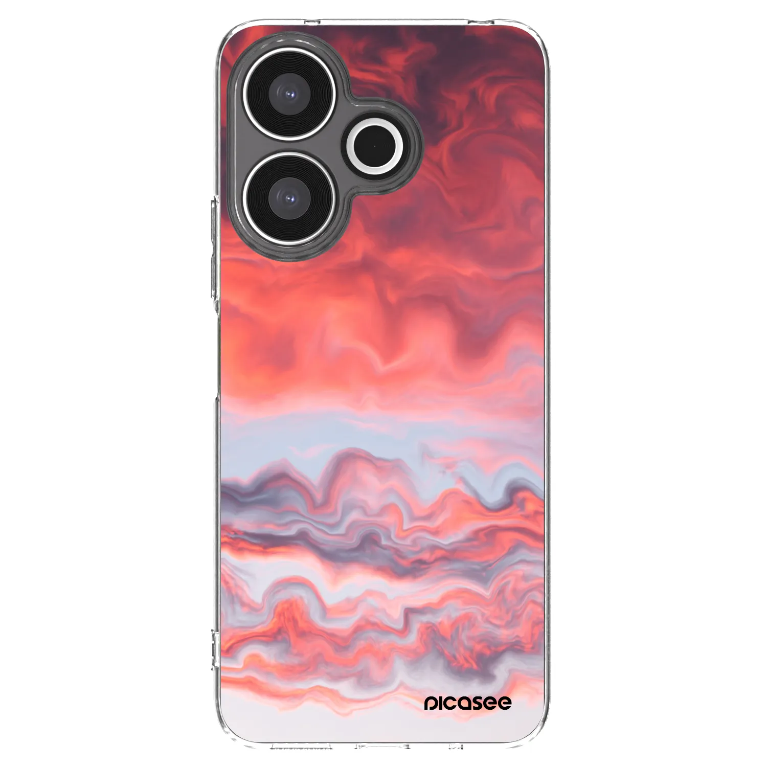 Picasee átlátszó szilikon tok az alábbi mobiltelefonokra Xiaomi Redmi 13 4G - Sunset