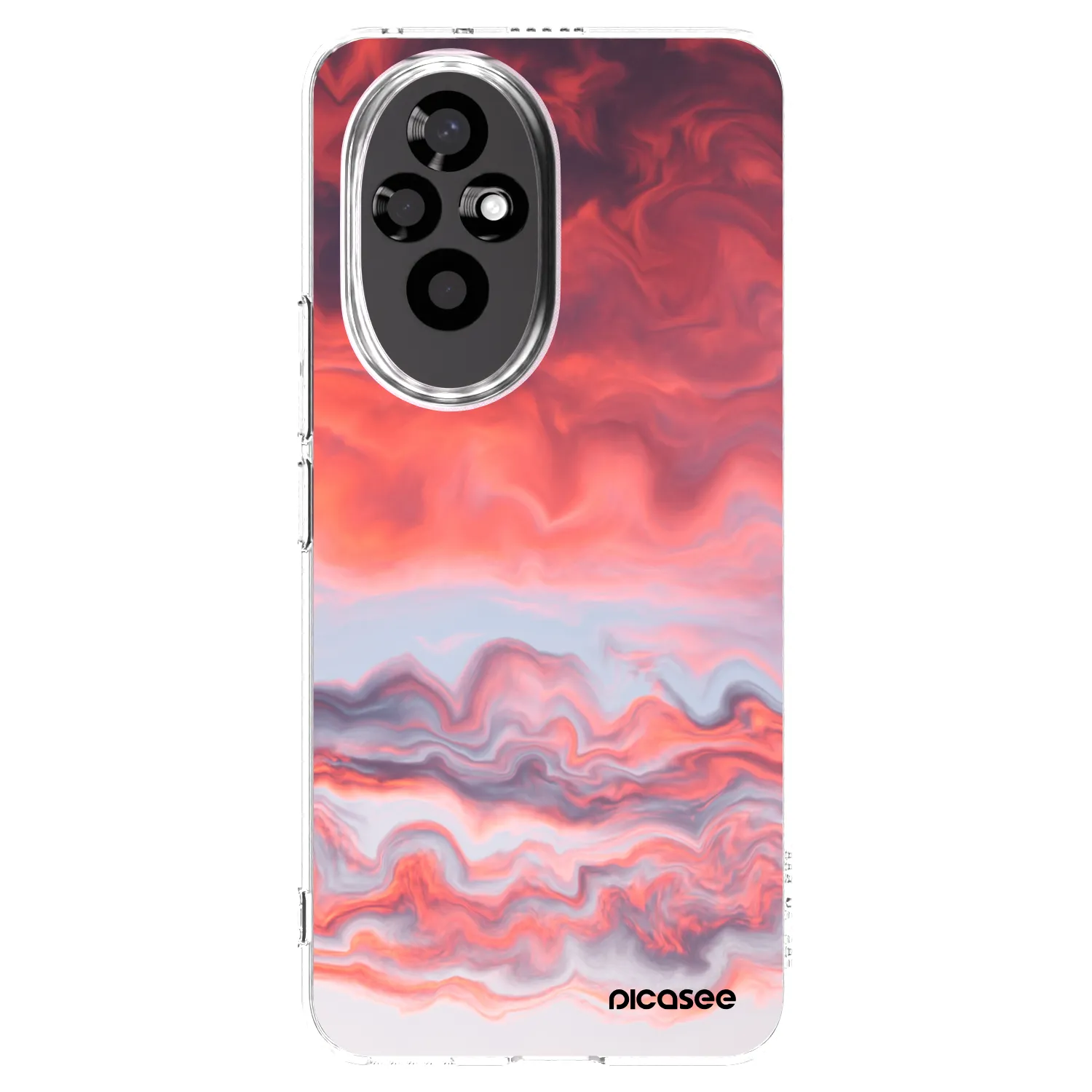 Picasee átlátszó szilikon tok az alábbi mobiltelefonokra Honor 200 Pro 5G - Sunset