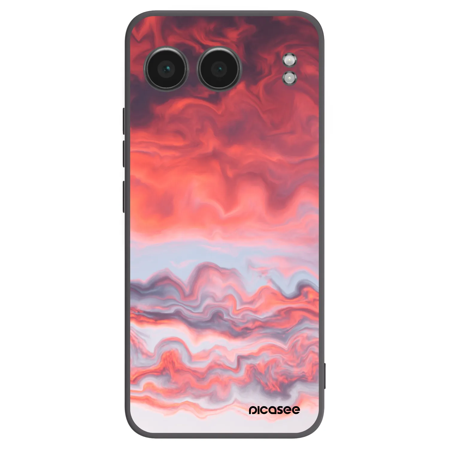 Picasee fekete szilikon tok az alábbi mobiltelefonokra OnePlus Nord 4 - Sunset