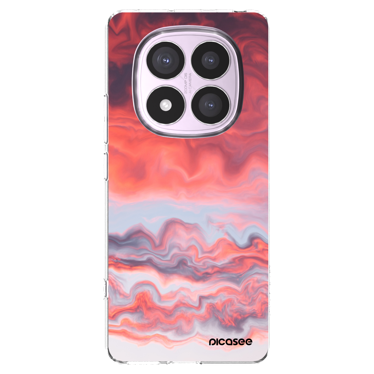 Picasee átlátszó szilikon tok az alábbi mobiltelefonokra Xiaomi Redmi Note 14 Pro 5G - Sunset