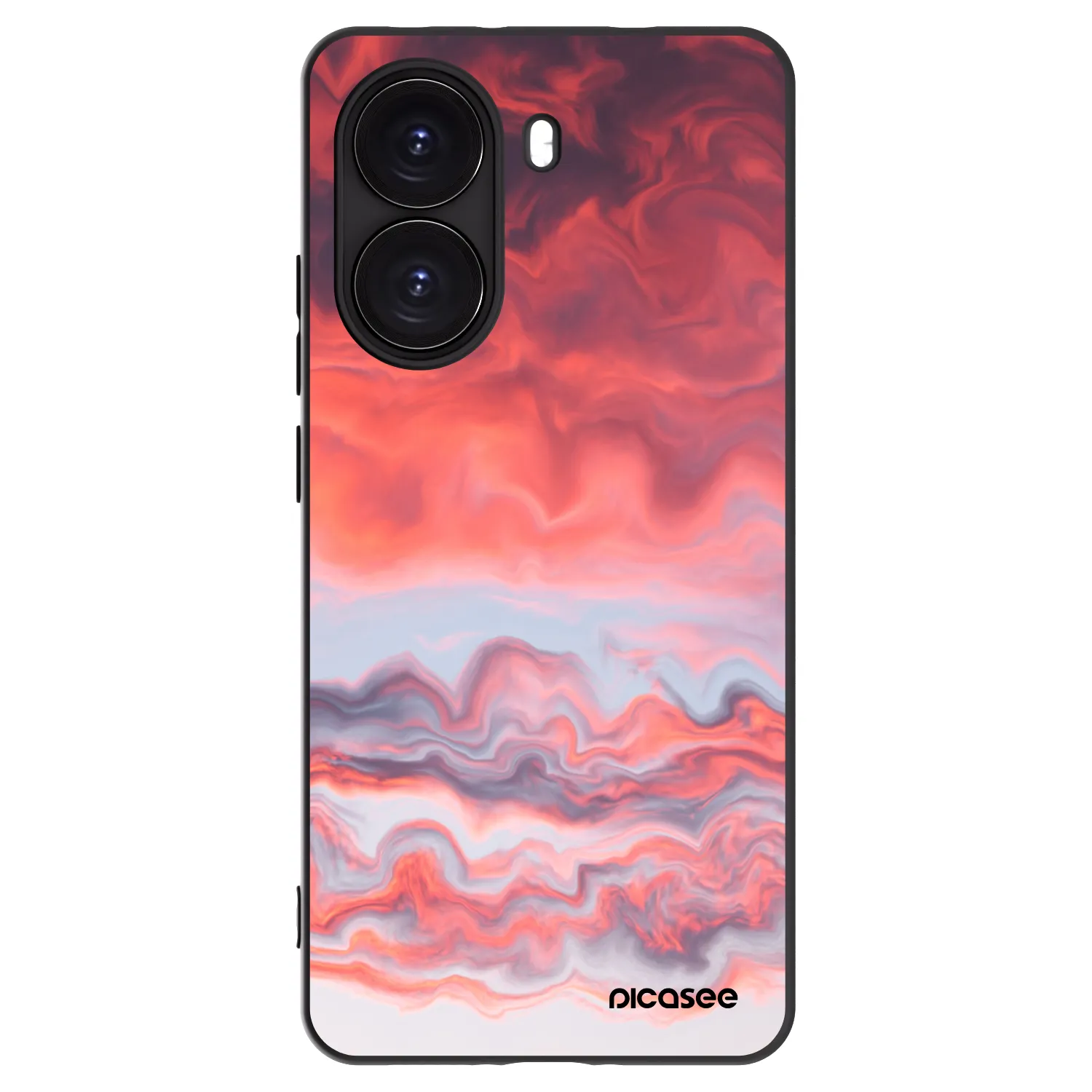 Picasee fekete szilikon tok az alábbi mobiltelefonokra Xiaomi Poco X7 Pro 5G - Sunset