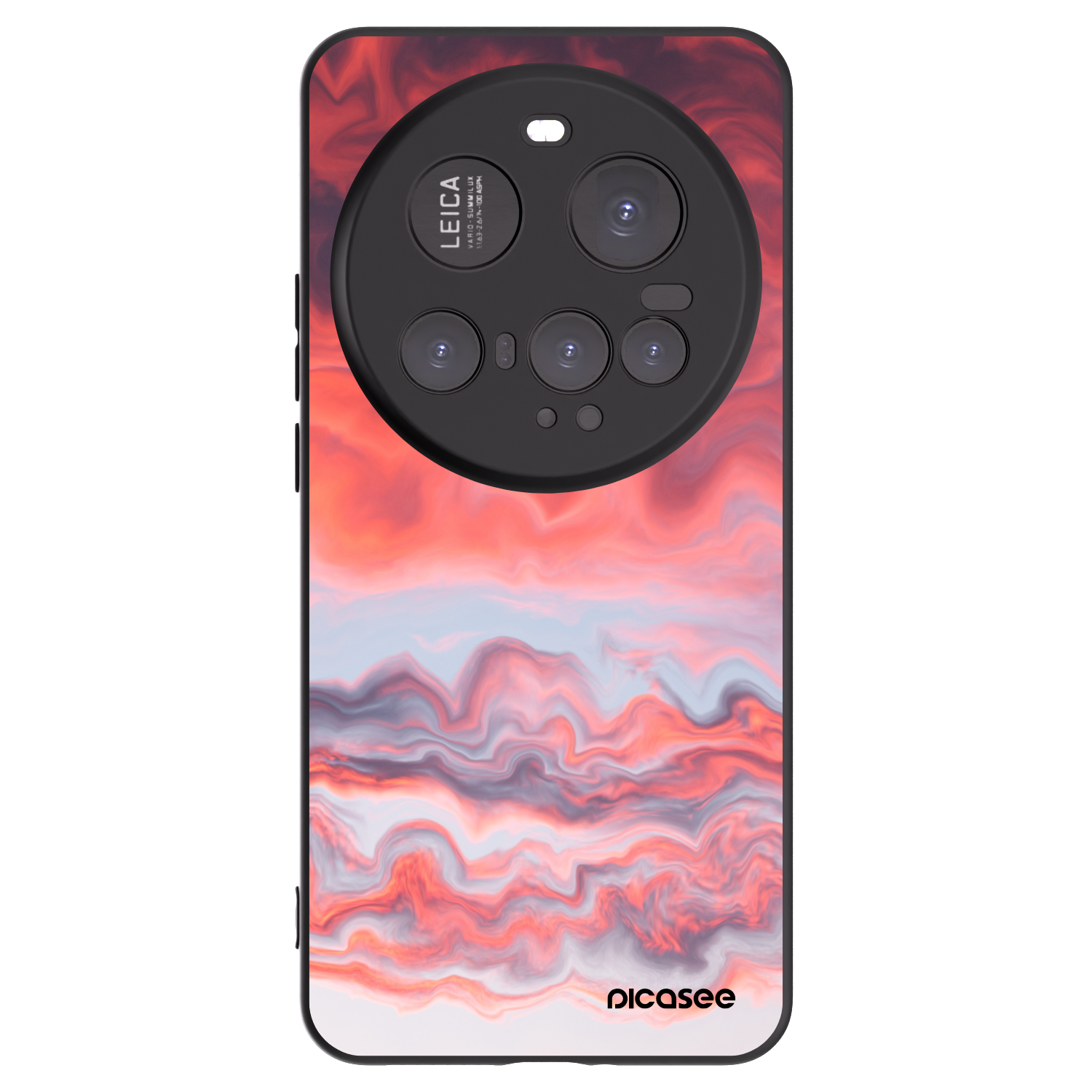 Picasee fekete szilikon tok az alábbi mobiltelefonokra Xiaomi 15 Ultra - Sunset