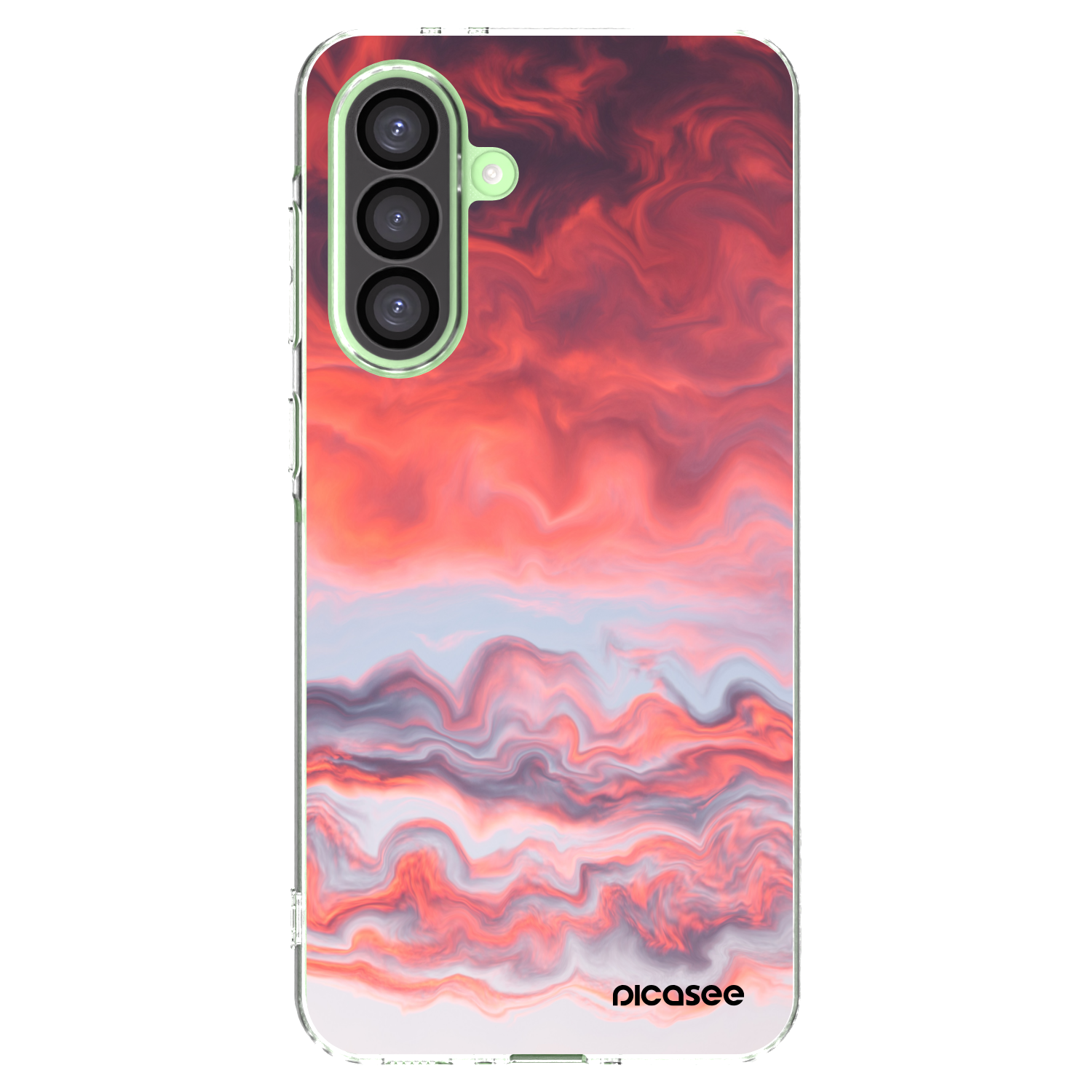 Picasee átlátszó szilikon tok az alábbi mobiltelefonokra Samsung Galaxy A26 5G A266B - Sunset