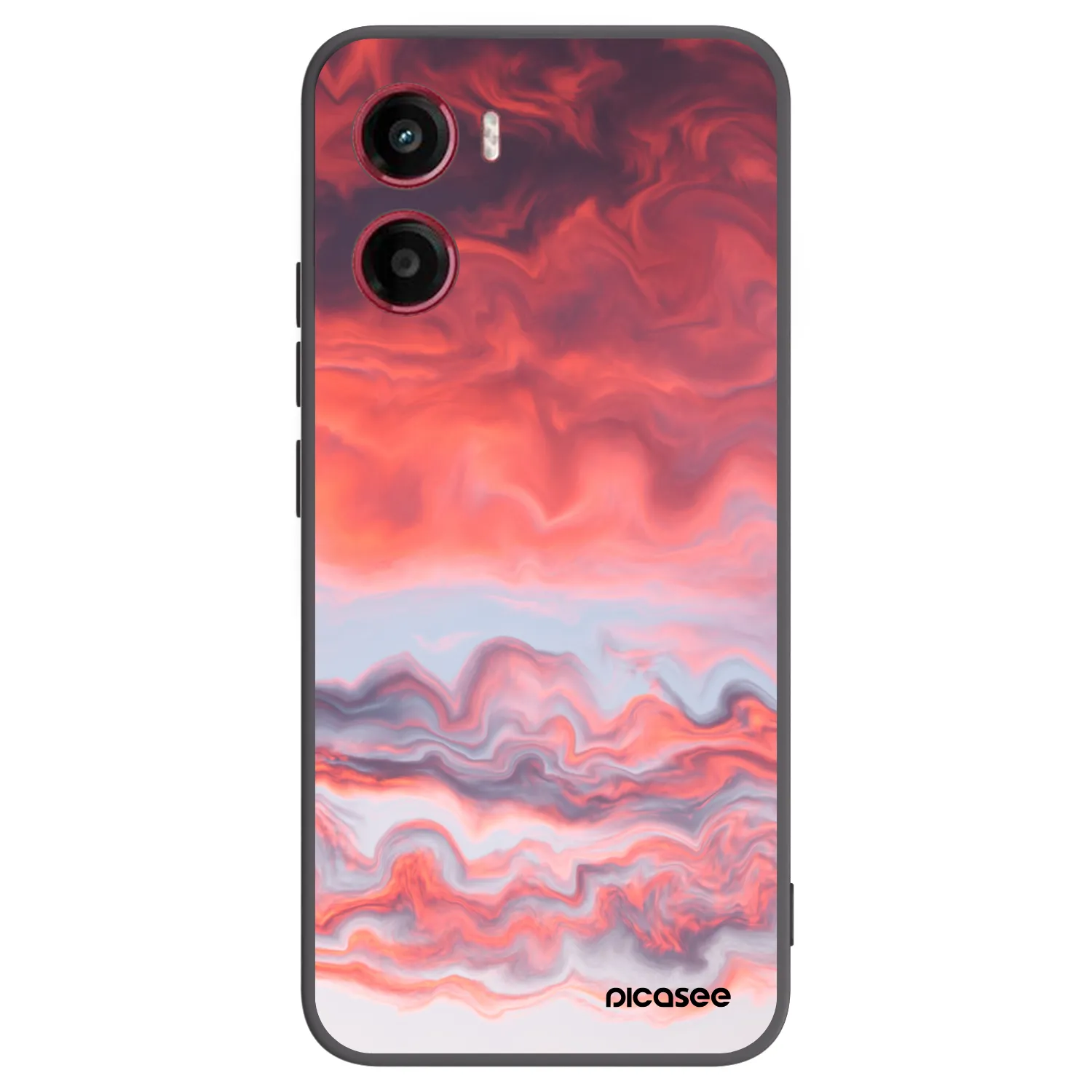 Picasee fekete szilikon tok az alábbi mobiltelefonokra Motorola Moto G05 - Sunset