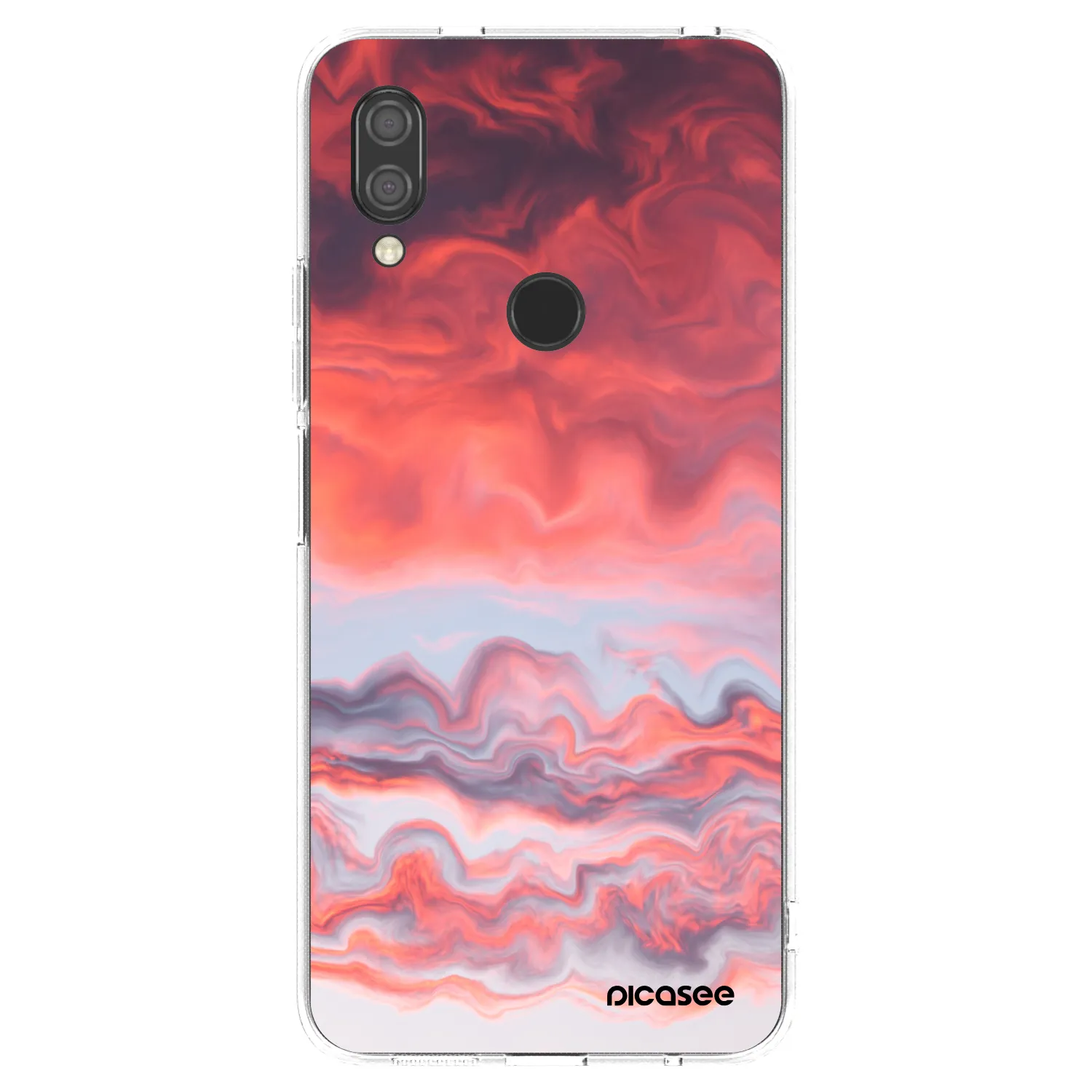 Picasee átlátszó szilikon tok az alábbi mobiltelefonokra Xiaomi Redmi 7 - Sunset