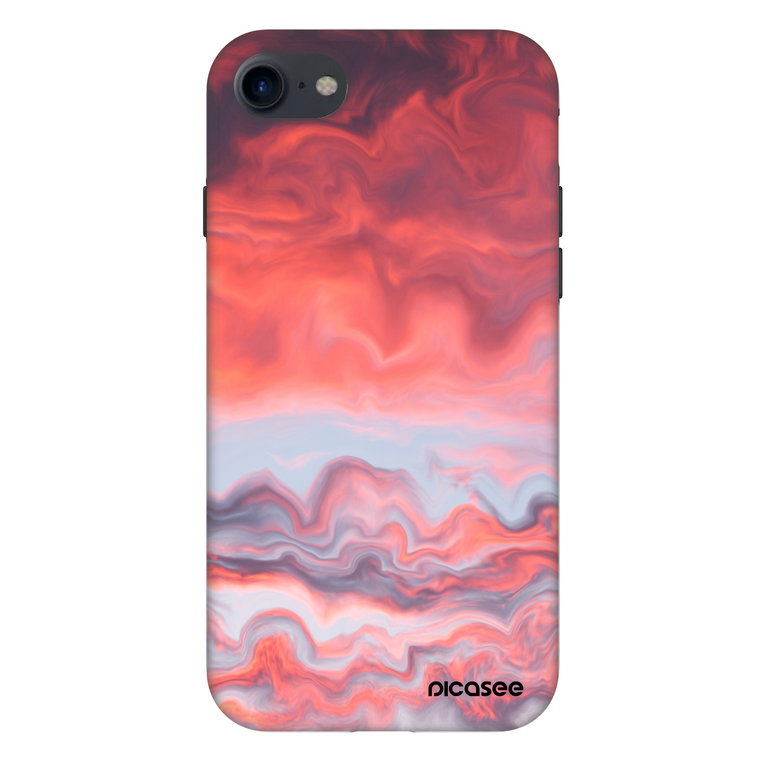 Picasee Fashion Case Apple iPhone SE 2020 - Sunset