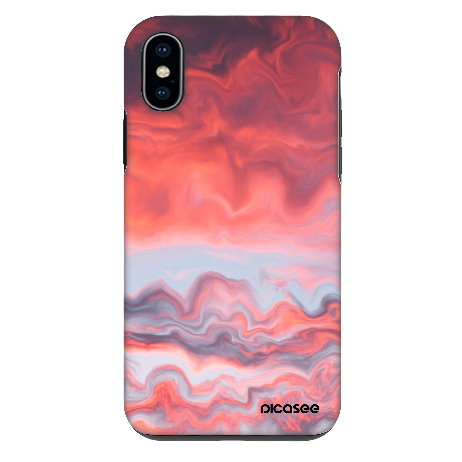 Picasee Fashion Case Apple iPhone X/XS - Sunset