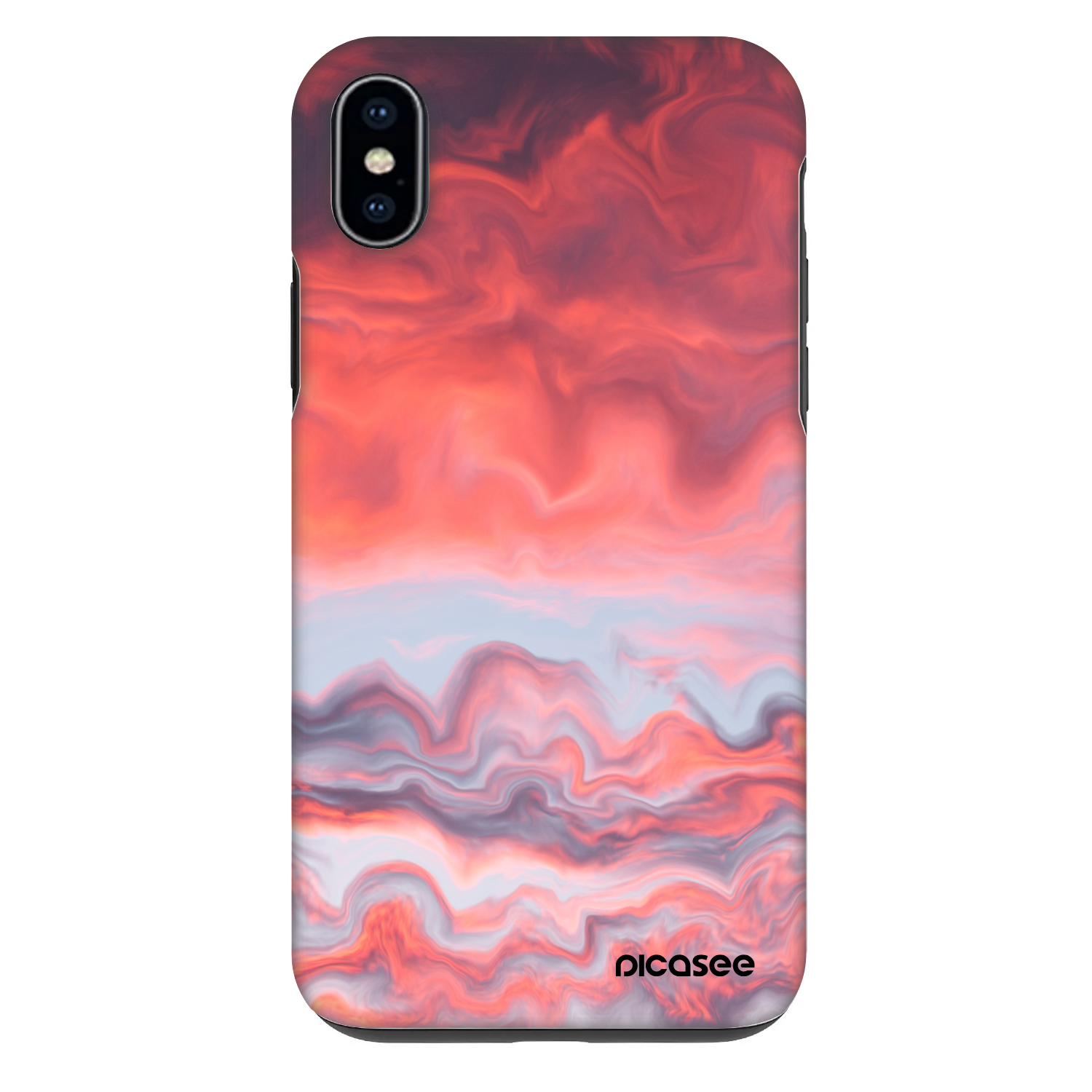 Picasee Fashion Case Apple iPhone XS Max - Sunset