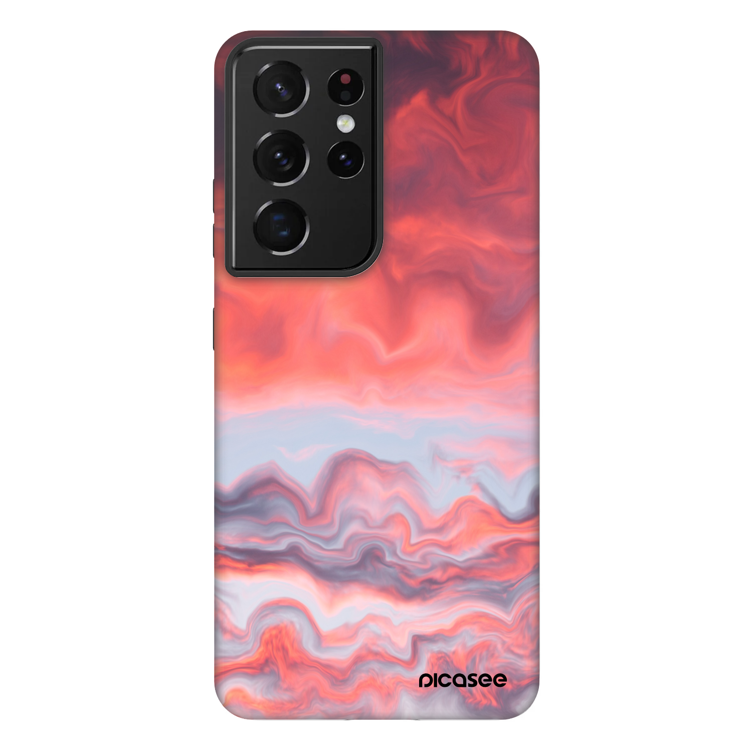 Picasee Fashion Case Samsung Galaxy S21 Ultra 5G G998B - Sunset