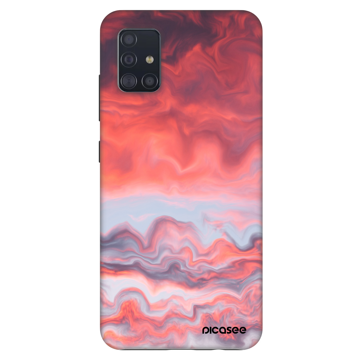 Picasee Fashion Case Samsung Galaxy A51 A515F - Sunset