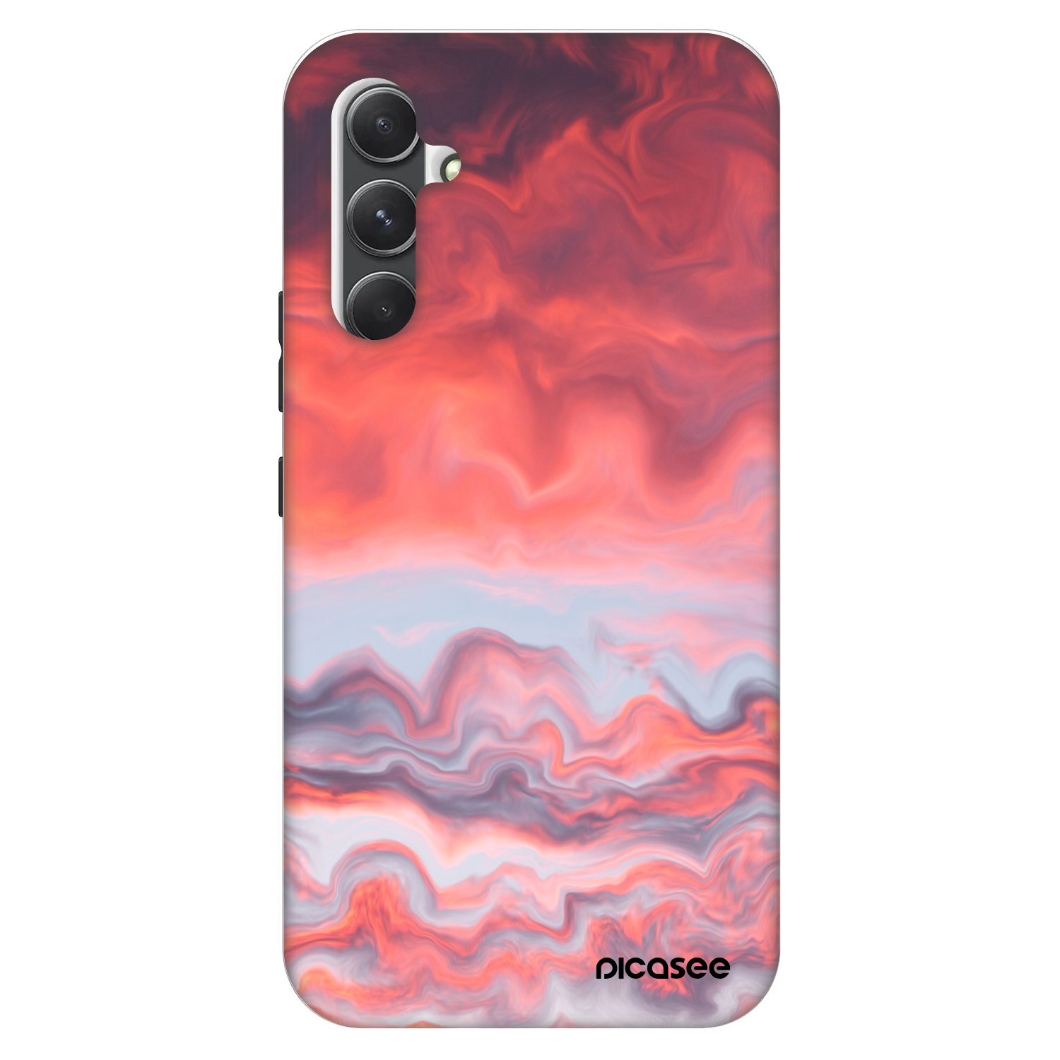 Picasee Fashion Case Samsung Galaxy A34 5G A346B - Sunset