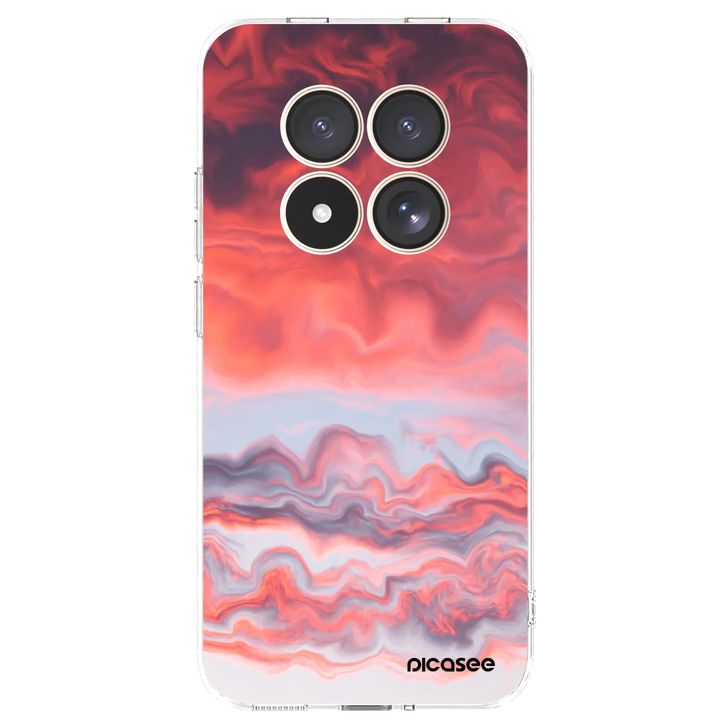 Picasee átlátszó szilikon tok az alábbi mobiltelefonokra Xiaomi Redmi Note 15 Pro 4G - Sunset