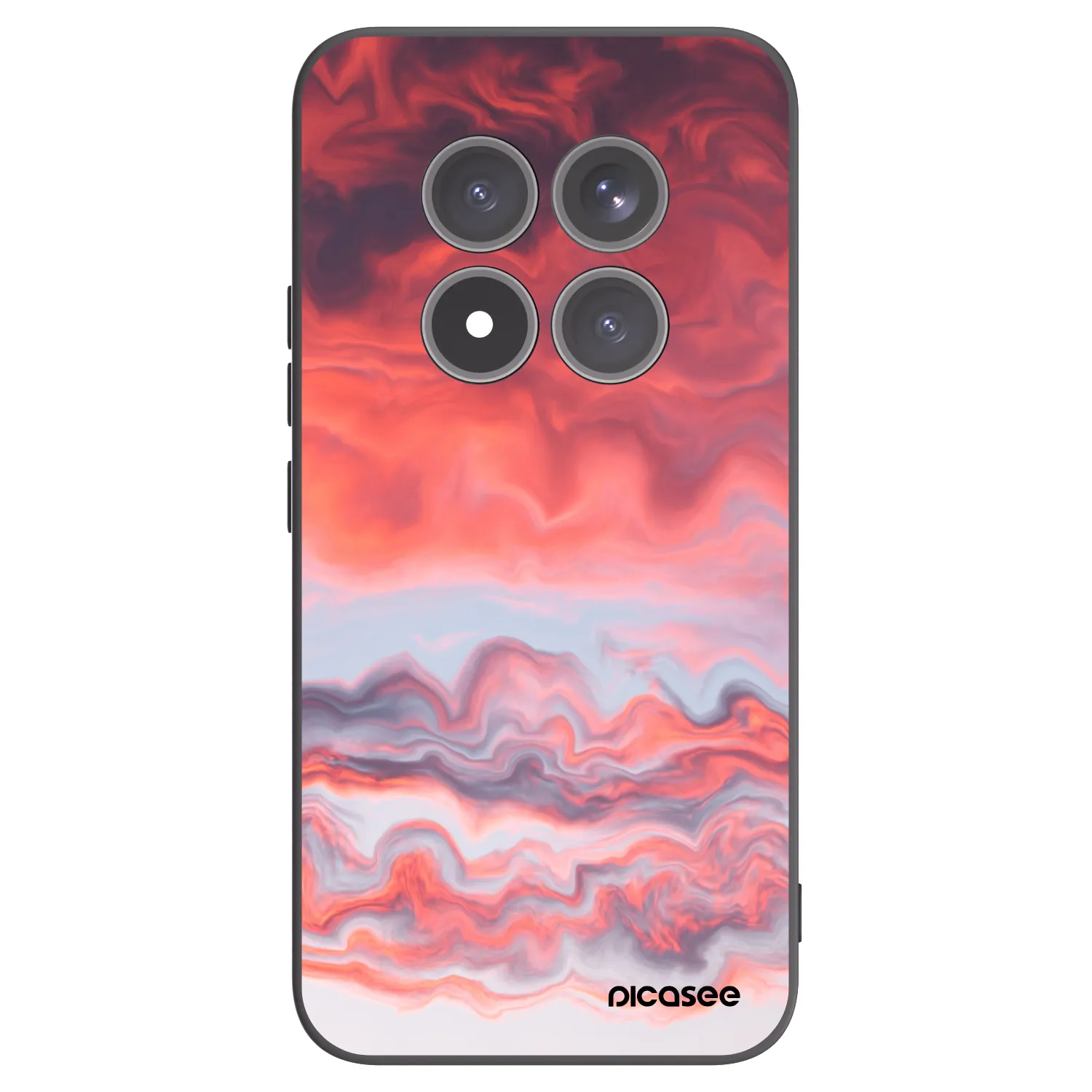 Picasee fekete szilikon tok az alábbi mobiltelefonokra Xiaomi Redmi Note 15 Pro+ - Sunset