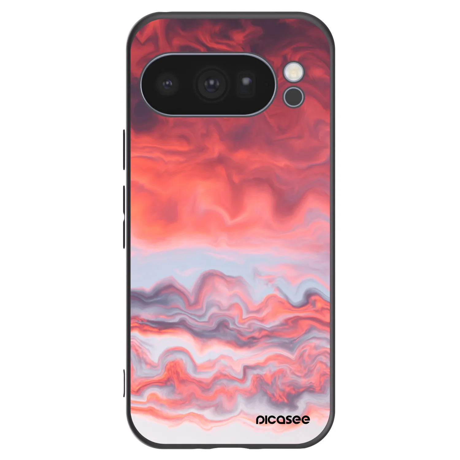 Picasee fekete szilikon tok az alábbi mobiltelefonokra Google Pixel 10 Pro - Sunset