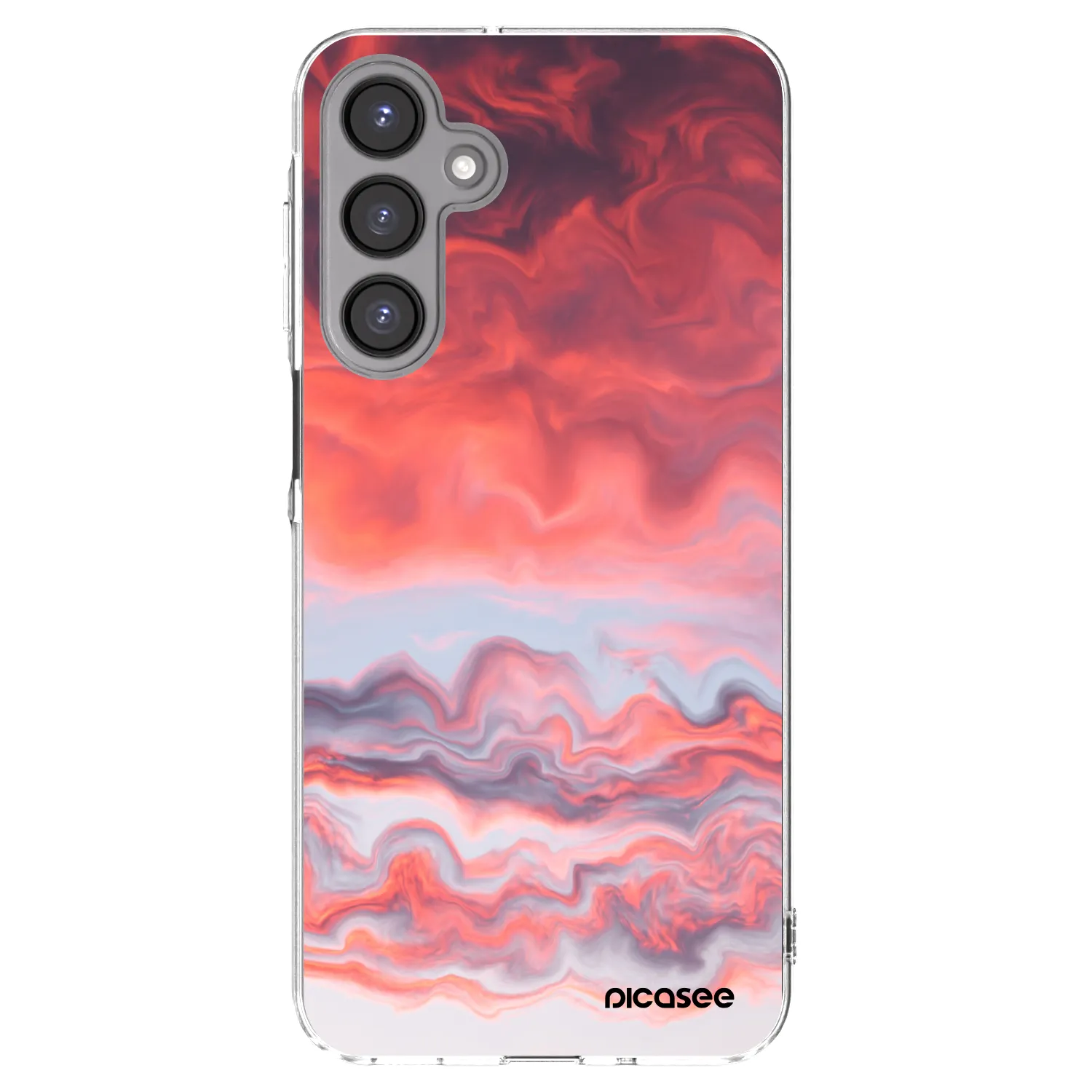 Picasee átlátszó szilikon tok az alábbi mobiltelefonokra Samsung Galaxy A16 4G - Sunset
