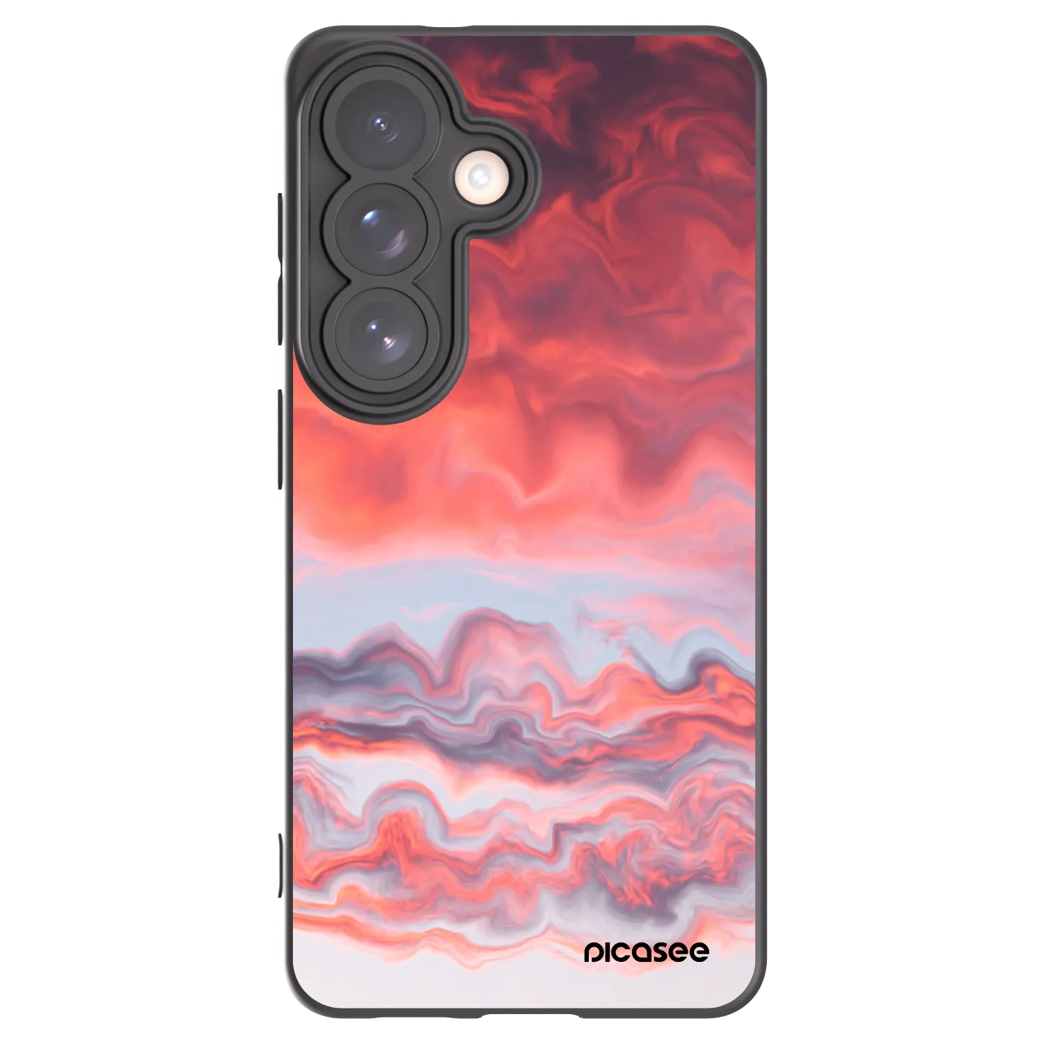 Picasee fekete szilikon tok az alábbi mobiltelefonokra Samsung Galaxy S26 - Sunset