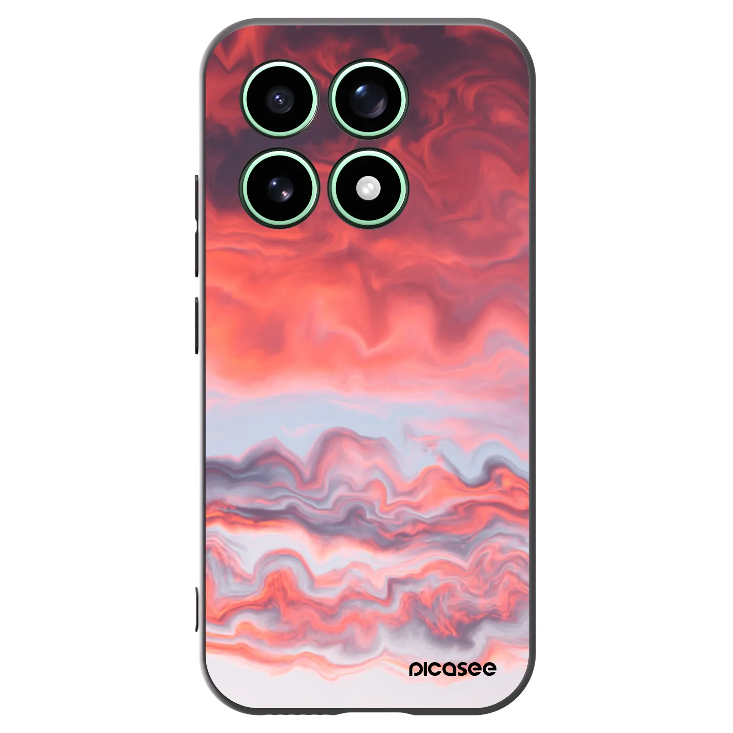 Picasee fekete szilikon tok az alábbi mobiltelefonokra Xiaomi 17 - Sunset