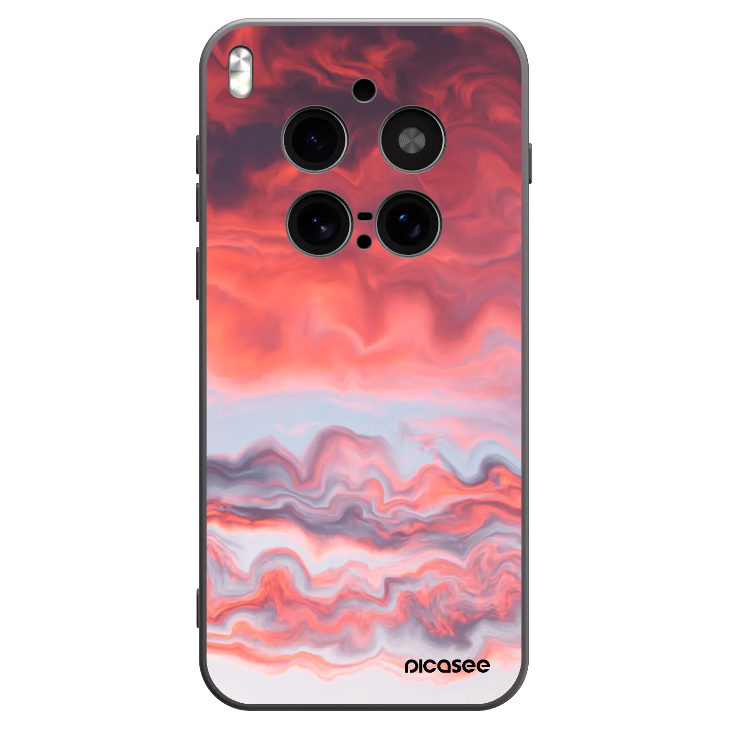 Picasee fekete szilikon tok az alábbi mobiltelefonokra Vivo X300 Pro - Sunset