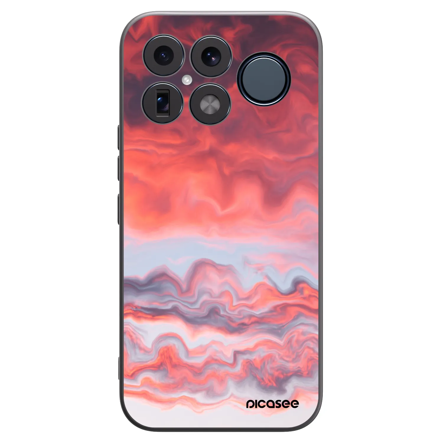 Picasee fekete szilikon tok az alábbi mobiltelefonokra Xiaomi Poco F8 Ultra - Sunset