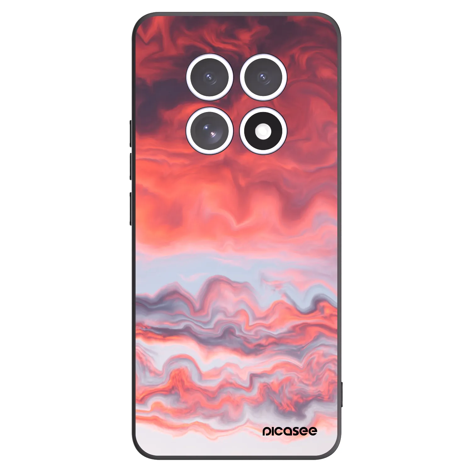 Picasee fekete szilikon tok az alábbi mobiltelefonokra Xiaomi Redmi Note 15 5G - Sunset