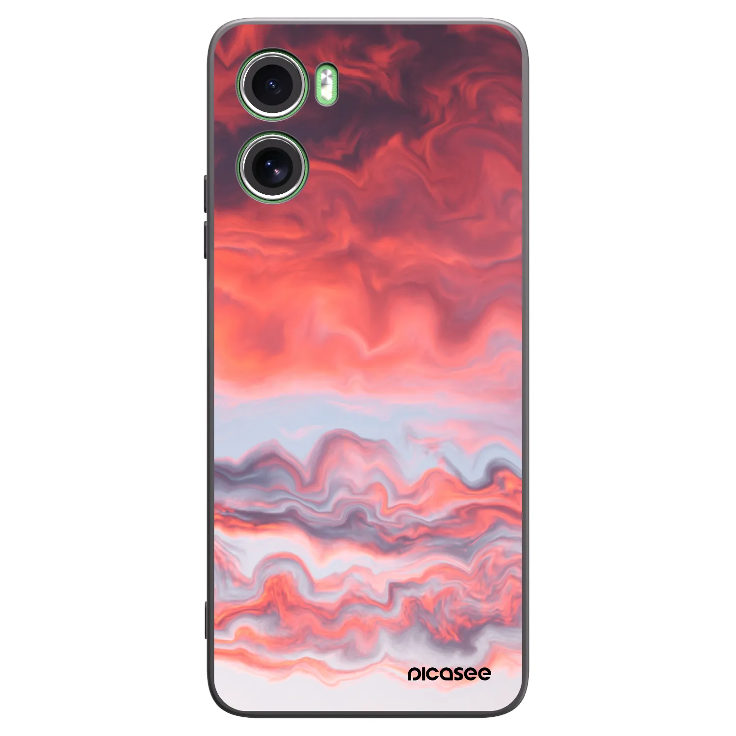 Picasee fekete szilikon tok az alábbi mobiltelefonokra Motorola Moto G06 - Sunset