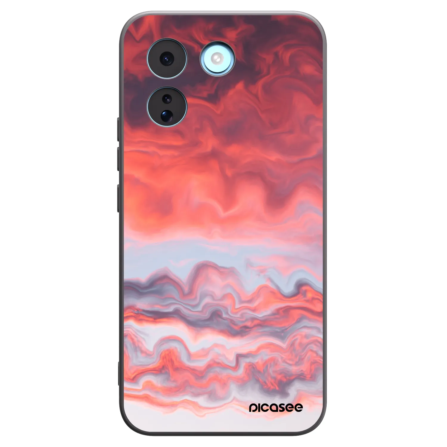 Picasee fekete szilikon tok az alábbi mobiltelefonokra Xiaomi Redmi Note 17 Pro MAX 5G - Sunset