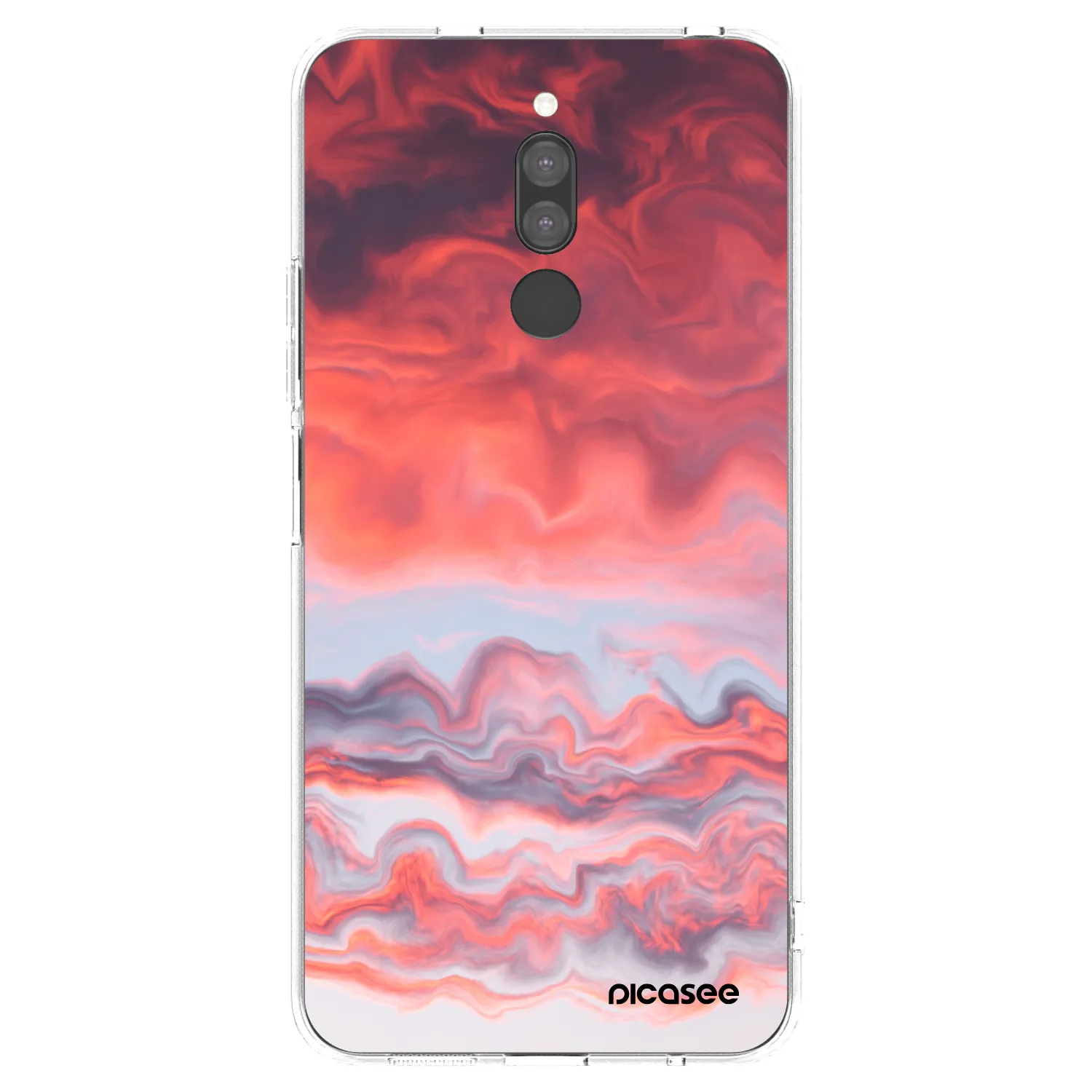 Picasee átlátszó szilikon tok az alábbi mobiltelefonokra Xiaomi Redmi 8 - Sunset