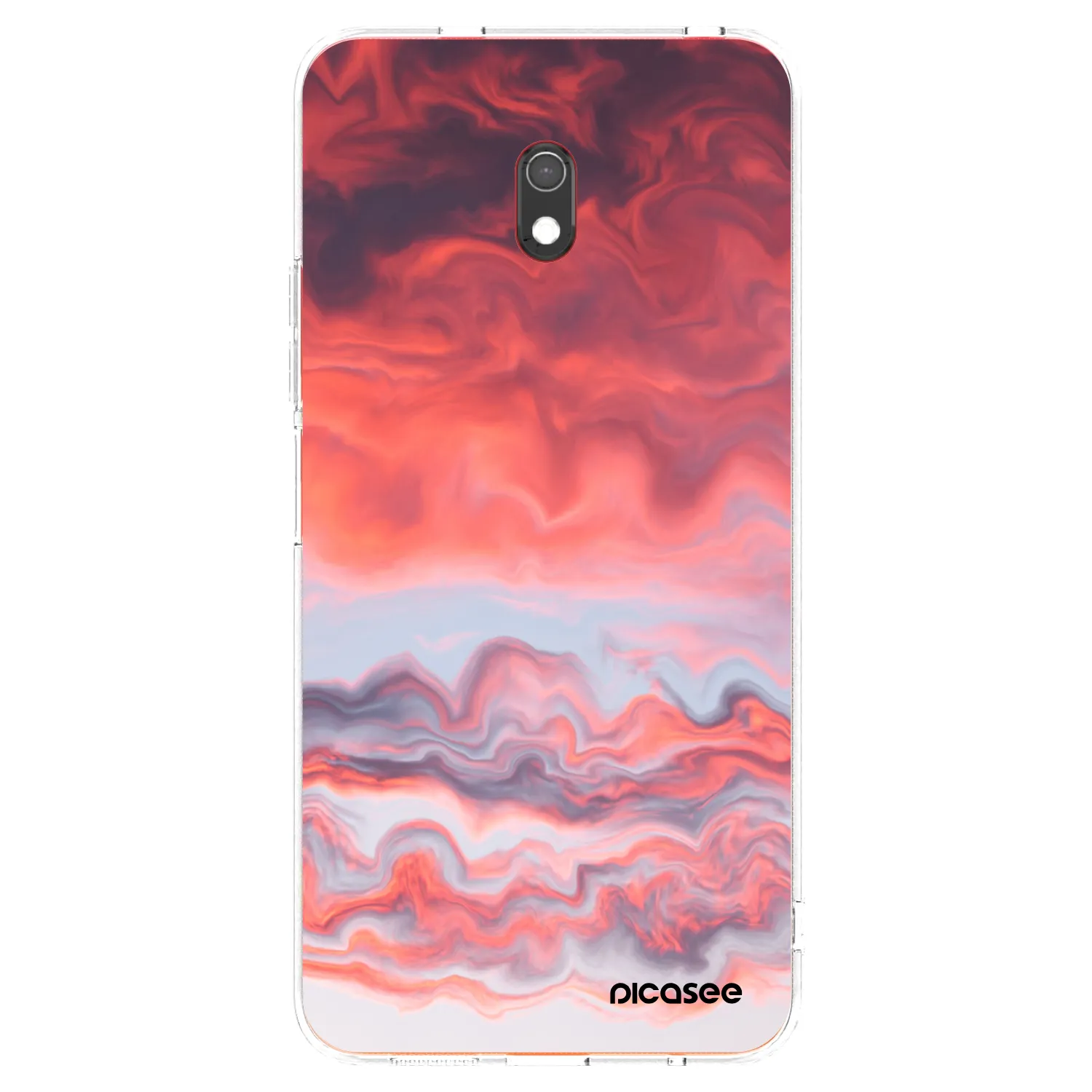 Picasee átlátszó szilikon tok az alábbi mobiltelefonokra Xiaomi Redmi 8A - Sunset