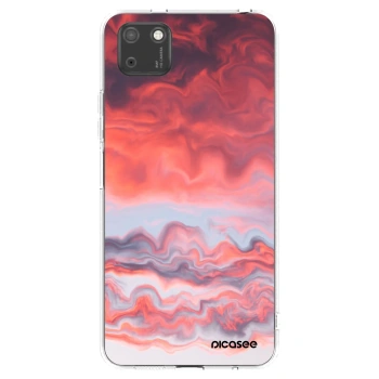 Picasee átlátszó szilikon tok az alábbi mobiltelefonokra Huawei Y5P - Sunset