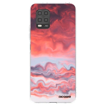 Picasee átlátszó szilikon tok az alábbi mobiltelefonokra Xiaomi Mi 10 Lite - Sunset