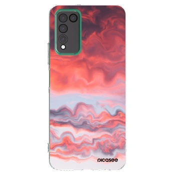 Picasee átlátszó szilikon tok az alábbi mobiltelefonokra Honor 10X Lite - Sunset