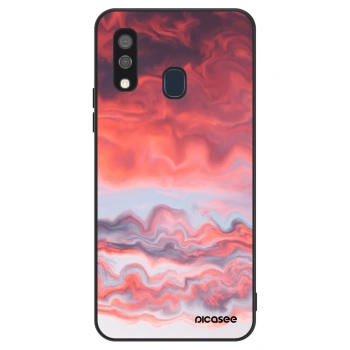 Szilikon tok erre a típusra Samsung Galaxy A40 A405F - Sunset