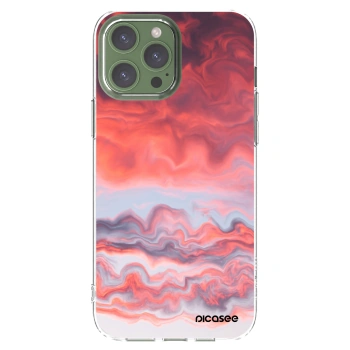 Picasee átlátszó szilikon tok az alábbi mobiltelefonokra Apple iPhone 13 Pro Max - Sunset