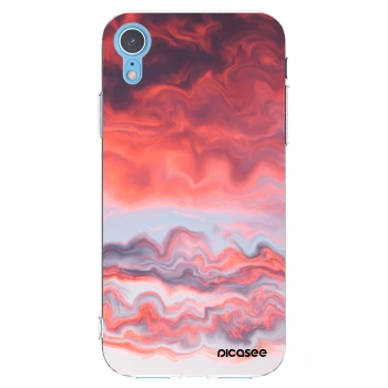 Picasee átlátszó szilikon tok az alábbi mobiltelefonokra Apple iPhone XR - Sunset