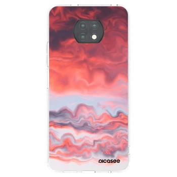 Picasee átlátszó szilikon tok az alábbi mobiltelefonokra Xiaomi Redmi Note 9T - Sunset