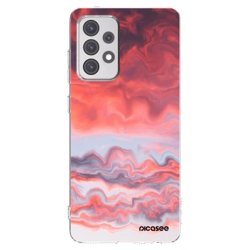 Picasee átlátszó szilikon tok az alábbi mobiltelefonokra Samsung Galaxy A52s 5G A528B - Sunset