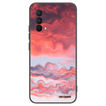 Picasee fekete szilikon tok az alábbi mobiltelefonokra Realme GT Master Edition 5G - Sunset