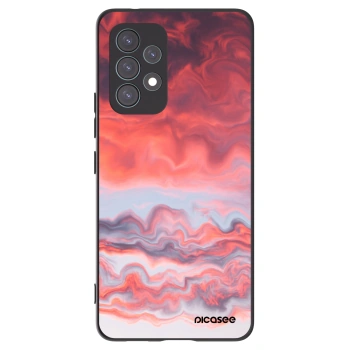 Picasee fekete szilikon tok az alábbi mobiltelefonokra Samsung Galaxy A53 5G A536 - Sunset