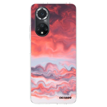 Picasee átlátszó szilikon tok az alábbi mobiltelefonokra Huawei Nova 9 SE - Sunset