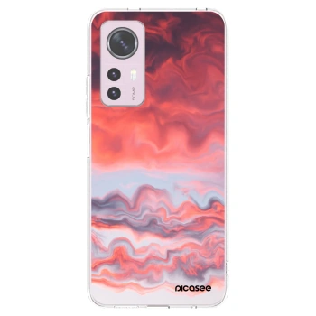 Picasee átlátszó szilikon tok az alábbi mobiltelefonokra Xiaomi 12 - Sunset