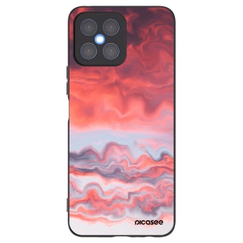 Picasee fekete szilikon tok az alábbi mobiltelefonokra Honor X8 4G - Sunset